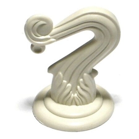 Midwest Fastener White Plastic Swag Hooks 6PK 64686